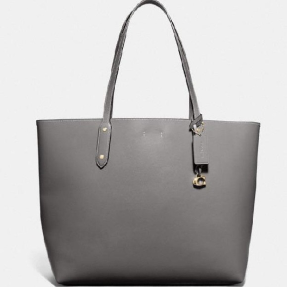 Coach Central Tote 39 - Grey/ Gunmetal - Picture 3 of 5